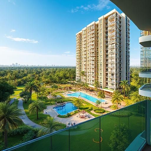 M3M Woodshire Luxury 2BHK + Study – ₹1.75 Cr