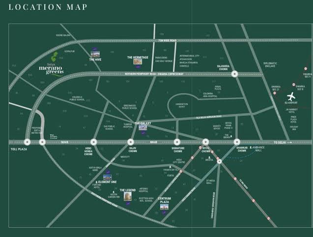 Satya Merano Greens Plots – luxury Plots in Sector 99A