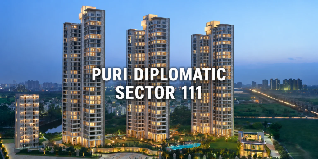 Puri Diplomatic Gurgaon luxury apartments